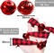 Rustic Buffalo Plaid Ribbon Christmas Garland - 6 Yards with Jingle Bell & Metal Sleigh Bell Ornaments